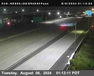 NB 805 at NB 805/5 Merge