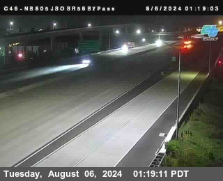 NB 805 at NB 805/5 Merge