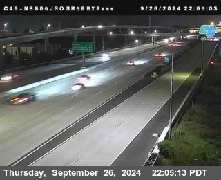 NB 805 at NB 805/5 Merge