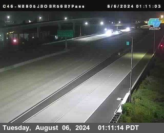 NB 805 at NB 805/5 Merge