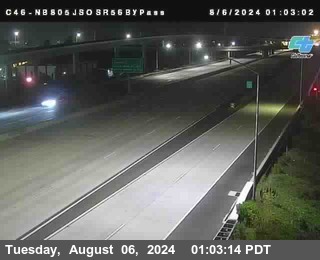 NB 805 at NB 805/5 Merge