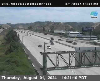 NB 805 at NB 805/5 Merge