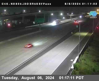 NB 805 at NB 805/5 Merge