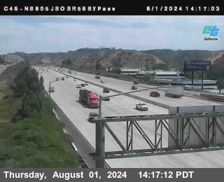 NB 805 at NB 805/5 Merge