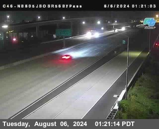 NB 805 at NB 805/5 Merge