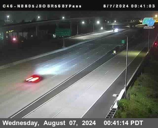 NB 805 at NB 805/5 Merge