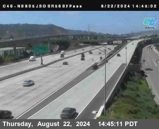 NB 805 at NB 805/5 Merge