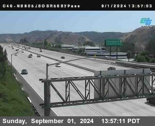 NB 805 at NB 805/5 Merge