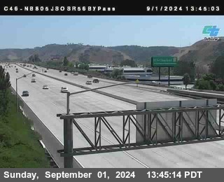 NB 805 at NB 805/5 Merge