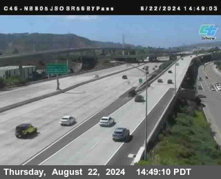 NB 805 at NB 805/5 Merge