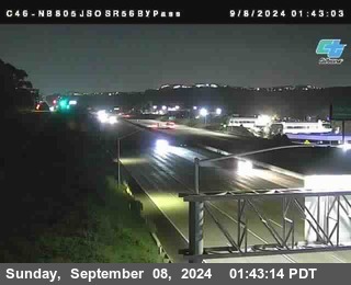 NB 805 at NB 805/5 Merge