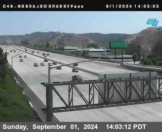 NB 805 at NB 805/5 Merge