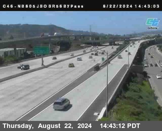 NB 805 at NB 805/5 Merge