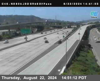 NB 805 at NB 805/5 Merge