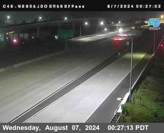 NB 805 at NB 805/5 Merge