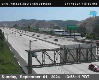 NB 805 at NB 805/5 Merge