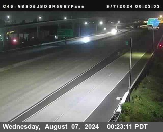 NB 805 at NB 805/5 Merge