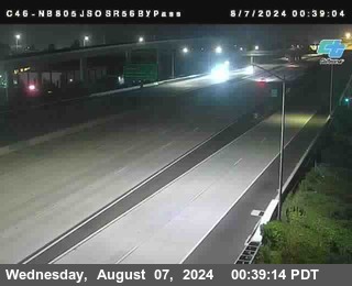 NB 805 at NB 805/5 Merge