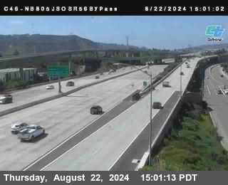 NB 805 at NB 805/5 Merge