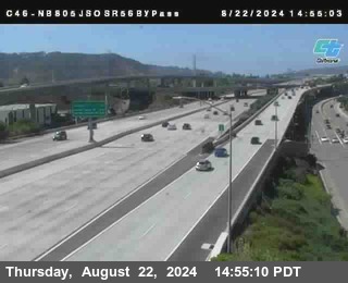 NB 805 at NB 805/5 Merge