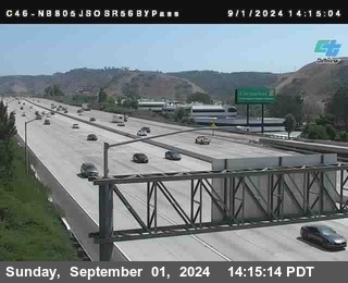 NB 805 at NB 805/5 Merge