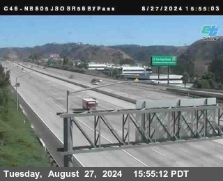 NB 805 at NB 805/5 Merge