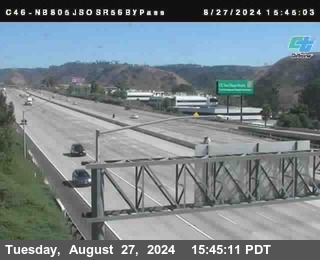 NB 805 at NB 805/5 Merge