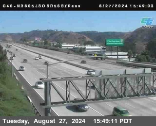 NB 805 at NB 805/5 Merge