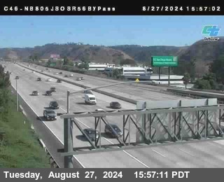 NB 805 at NB 805/5 Merge