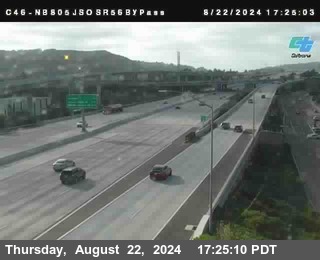 NB 805 at NB 805/5 Merge