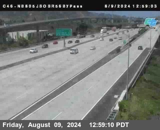 NB 805 at NB 805/5 Merge