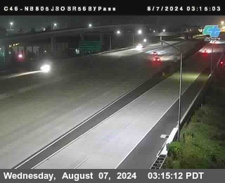 NB 805 at NB 805/5 Merge