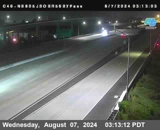 NB 805 at NB 805/5 Merge