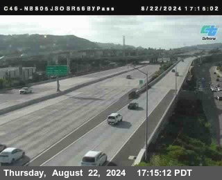 NB 805 at NB 805/5 Merge