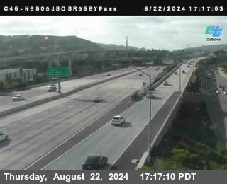 NB 805 at NB 805/5 Merge