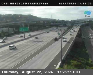 NB 805 at NB 805/5 Merge