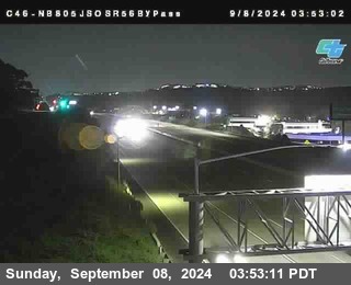 NB 805 at NB 805/5 Merge