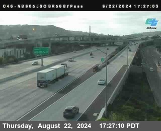 NB 805 at NB 805/5 Merge