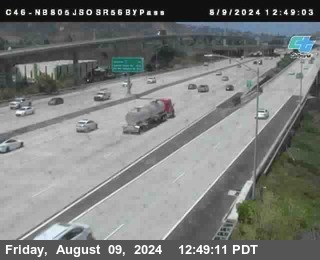 NB 805 at NB 805/5 Merge