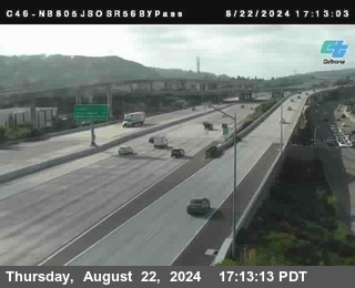 NB 805 at NB 805/5 Merge