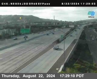 NB 805 at NB 805/5 Merge