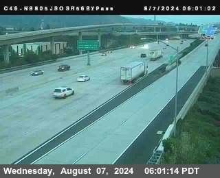 NB 805 at NB 805/5 Merge