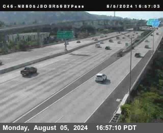 NB 805 at NB 805/5 Merge