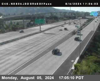 NB 805 at NB 805/5 Merge