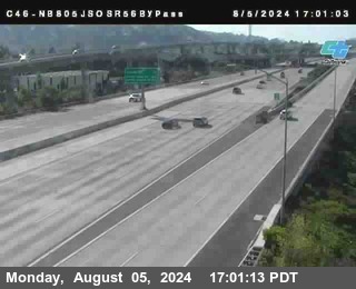 NB 805 at NB 805/5 Merge