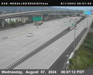 NB 805 at NB 805/5 Merge