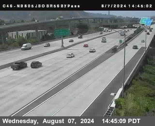 NB 805 at NB 805/5 Merge