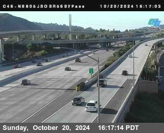 NB 805 at NB 805/5 Merge