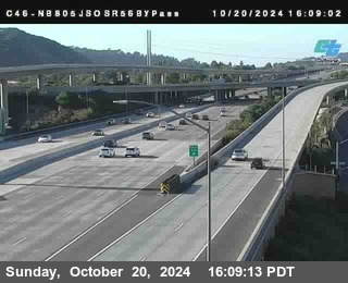 NB 805 at NB 805/5 Merge