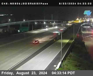 NB 805 at NB 805/5 Merge